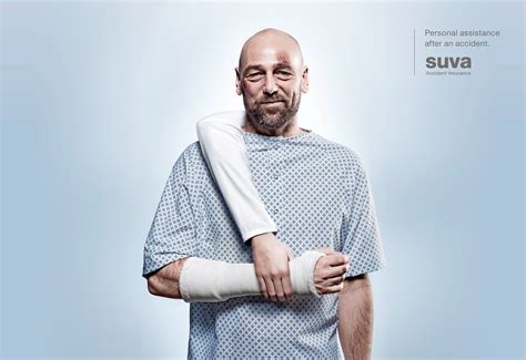 Chubb's personal accident insurance for individuals and families is no ordinary insurance. Suva Accident Insurance Print Advert By Ruf Lanz: Arm, 2 | Ads of the World™