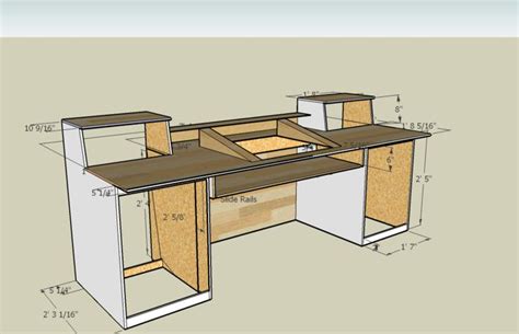 Diy Studio Desk Blueprints