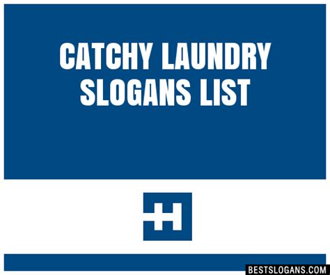 Catchy Laundry Slogans List Taglines Phrases Names