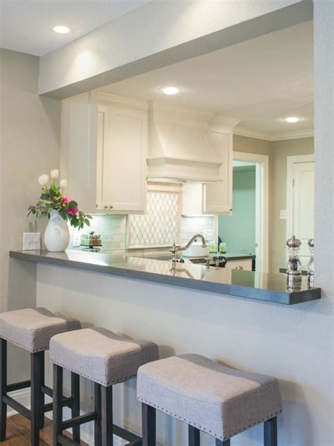 A kitchen pass through can open up closed off spaces and allow light to flow to between rooms. Kitchen Pass Through Designs Prepossessing Best Small ...