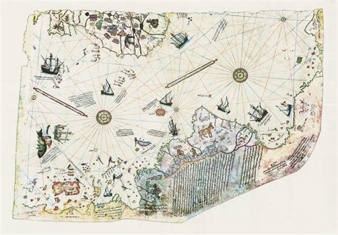 The Piri Reis Map Of 1513 Art Source International