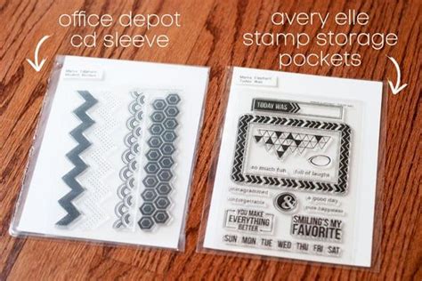 It organizes and sorts all of your paper! Clear and Cling Stamp Storage - Update - Jennifer McGuire ...