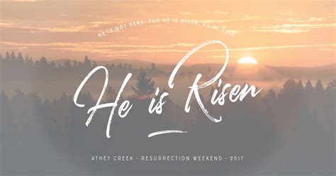 Resurrection Sunday 2017 Athey Creek Christian Fellowship