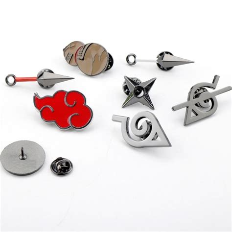 Naruto Konoha Enamel Pin Distinct Pins