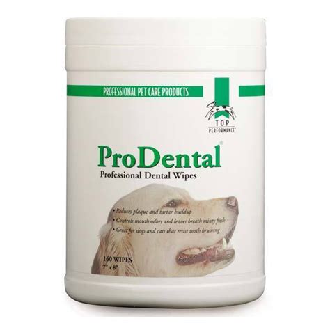 Dog Dental Wipes Professional Grooming Pet Breath Oral Health 160 Ct