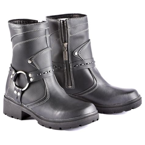 Womens Milwaukee® Daredevil Riding Boots 166665 Motorcycle And Biker