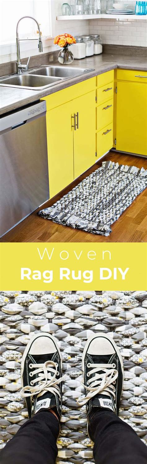Make Your Own Woven Rag Rug A Beautiful Mess Rag Rug Diy Crochet Rag