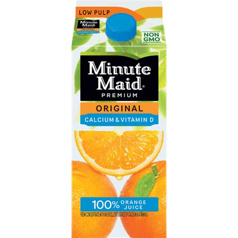 Minute Maid Orange Juice Calcium Carton 59 Fl Oz Juice And Drinks