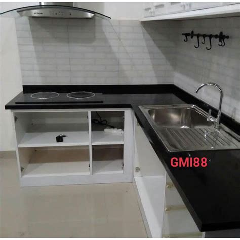 Jual Meja Dapur Kitchen Set Top Marmer Granite Asli Shopee Indonesia
