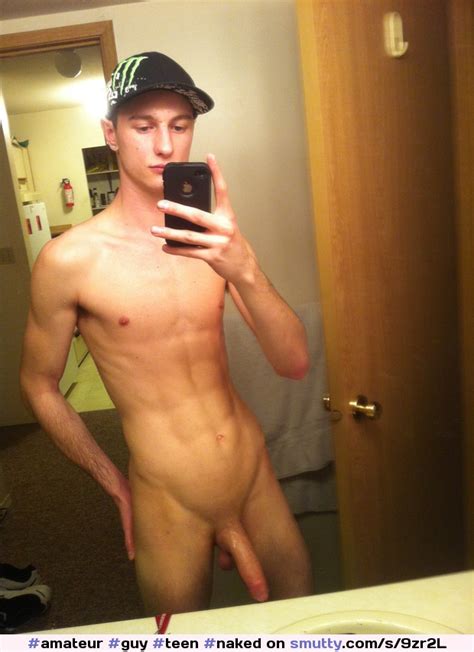 Naked Guy Selfie Boner