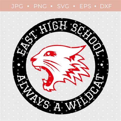 Wildcats High School Musical Svg Wildcats Clip Art Cut File Etsy