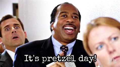 Eat Free Pretzels With Stanley From The Office At Beachwood Place