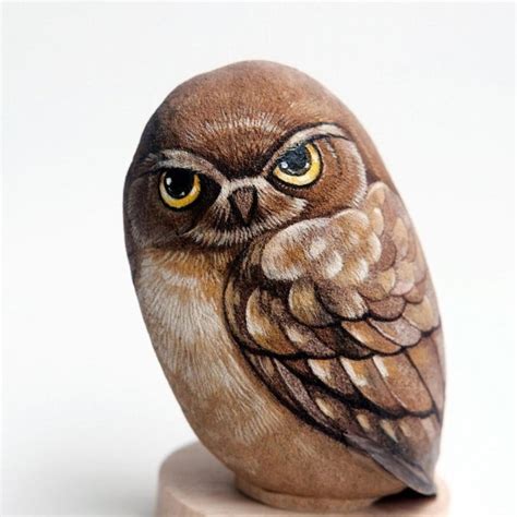 55 Best Owl Painted Rocks Ideas And Images
