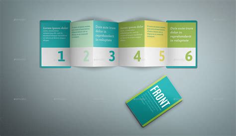 Six Panel Brochure Template