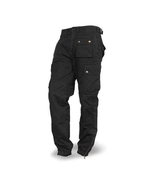 Belstaff Trialmaster Cargo Trousers Man Black Gotlands Fashion