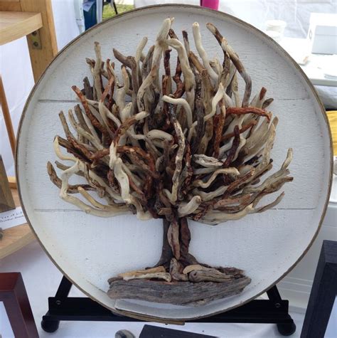 Tree To Sea Art By Becky Tarafından My Driftwood Sculptures Panosundaki Fikir