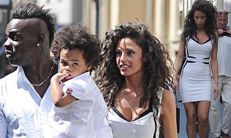 Mario Balotelli And Ex Girlfriend Raffaella Fico Take Daughter Pia
