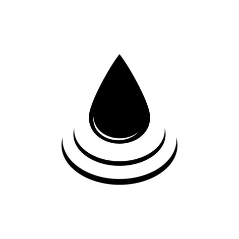 Water Drop Icon 17698008 Vector Art At Vecteezy