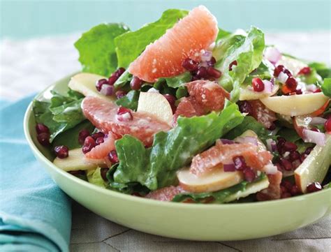 Dairy Made Easy Pomegranate Apple Salad With Parmesan Dressing The