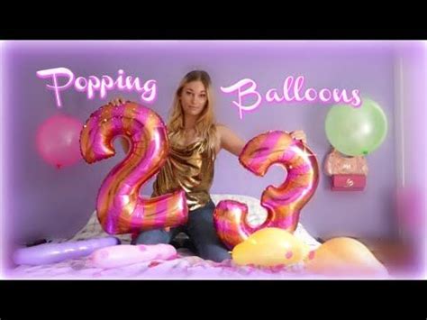 Balloon Popping Ways To Pop Asmr Youtube Balloons Its My