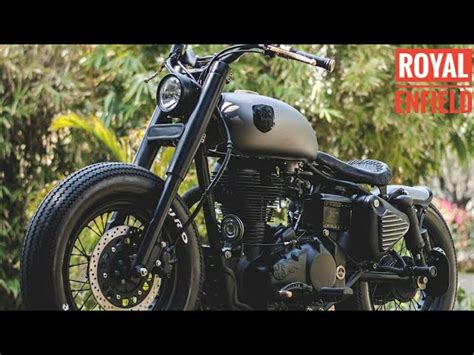 This Custom Royal Enfield Classic 500 Bobber Gets Air Suspension Atelier Yuwaciaojp