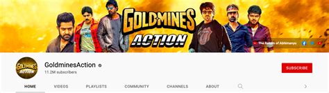 Goldmines Action Youtube Channels To Watch South Indian Movies Dubbed