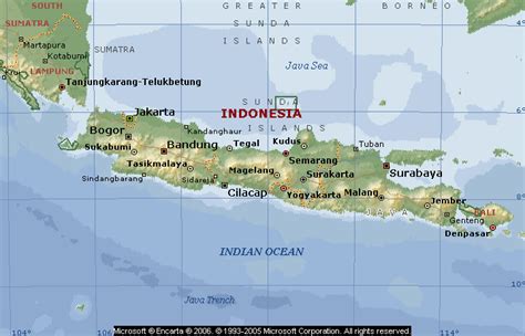 Kondisi geografis indonesia juga mempengaruhi kondisi penduduk indonesia. tampilkan peta pulau jawa - Brainly.co.id