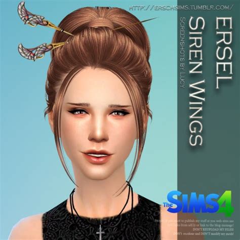 Ersch Sims Siren Wing Pins • Sims 4 Downloads