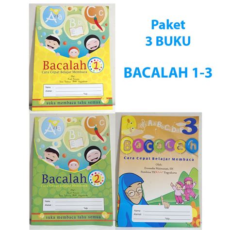 2 cara cepat belajar mengaji untuk pemula. BUKU ANAK BACALAH JILID 1-3 - CARA CEPAT BELAJAR MEMBACA ...