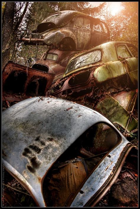 Come on come on the radio on song. UE Car Graveyard "The Wrong Turn"(Sweden) | Abandoned cars ...