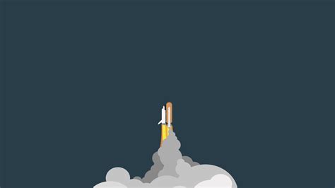 Space Rockets Minimalism Wallpapers Hd Desktop And Mobile Shops