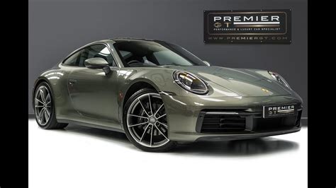 Porsche 992 Carrera 4 Aventurine Green 2019 Youtube