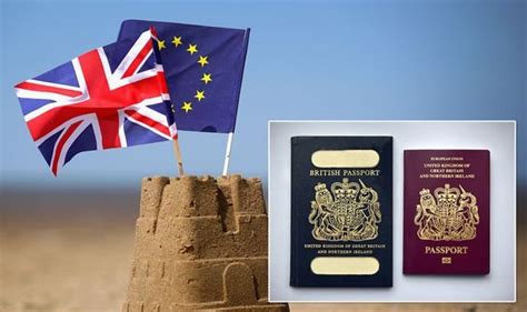 Brexit News Britons Wont Be Guaranteed Blue ‘brexit Passports In