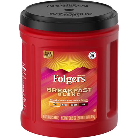 Folgers Breakfast Blend Coffee 385 Ounce
