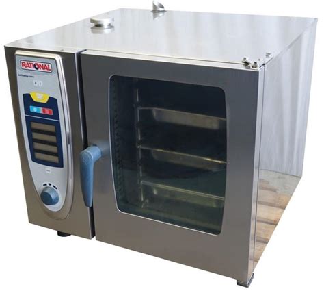 Rational Scc61 Electric 6 Tray Combi Oven Used Commercial Kitchen