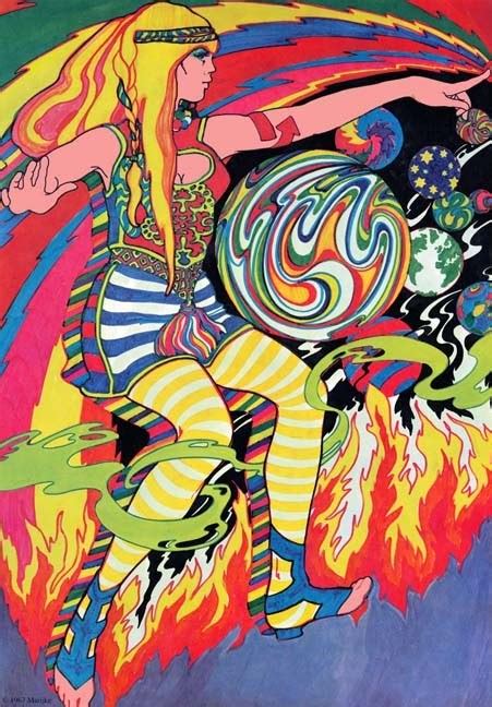 psychedelic art 60s