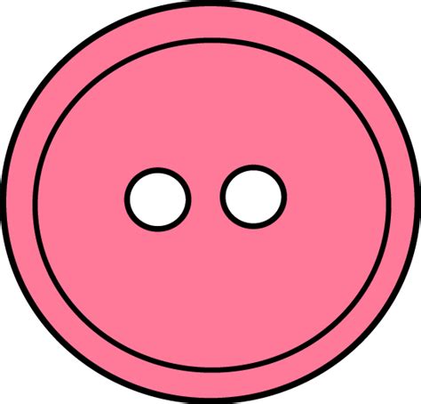 Pink Button Clip Art Pink Button Image