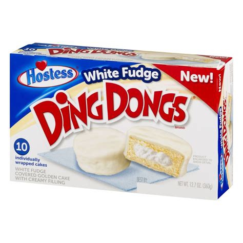 Hostess Ding Dongs White Fudge 10 Ct Candy Funhouse Ca