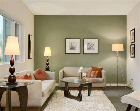 Olive Green Painted Living Room Modernhomedecorlivingroom Accent