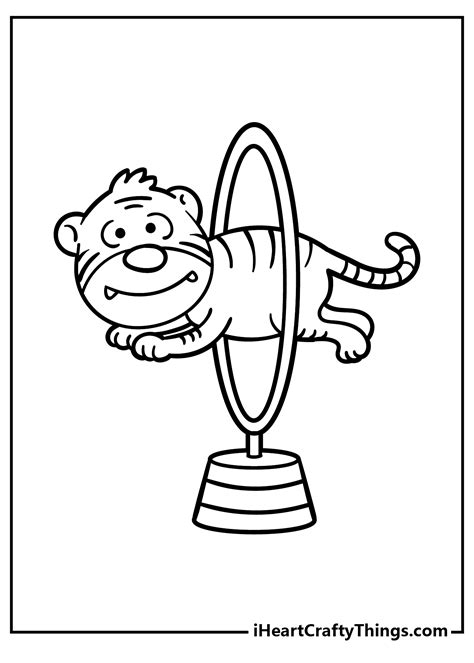 Free Circus Coloring Pages Home Design Ideas