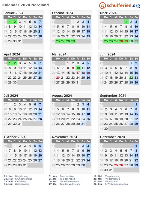 Kalender 2024 Nordland