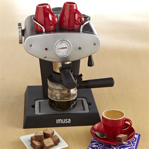 再再再販 Imusa Usa Gau 18215 4 Cup Bistro Electric Espressocappuccino