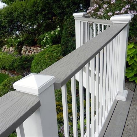 You'll get all the components, from screws to balusters to rails! AFCO Pro Level Deck Railing Kit | Deck railings, Patio ...