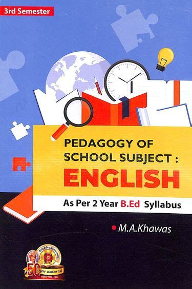 Buy Pedagogy Of School Subject English For 2 Year 3 Sem Bed Kud Book
