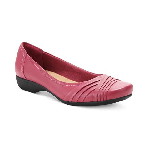 Clarks Womens Propose Pixie Flats In Pink Lyst