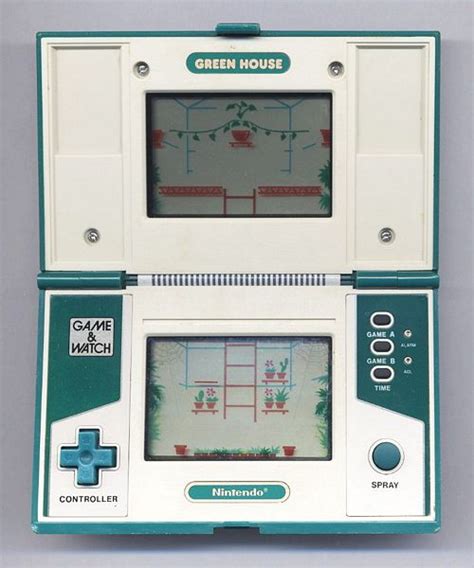 Nintendo Green House Game And Watch