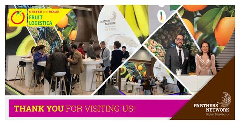 Thank You For Visiting Our Booth At Fruit Logistica Berlin Partners