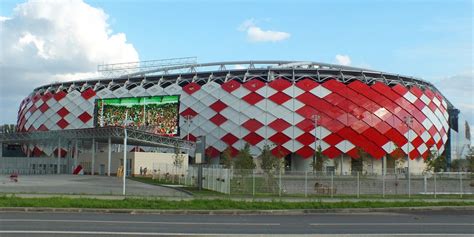 Facade Grid Structure For The Spartak Stadium Graitec Usa