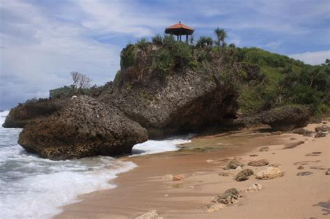 Indonesian Travel Kukup Beach In Yogyakarta