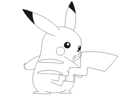 Gambar Pikachu Hitam Putih Tracey White